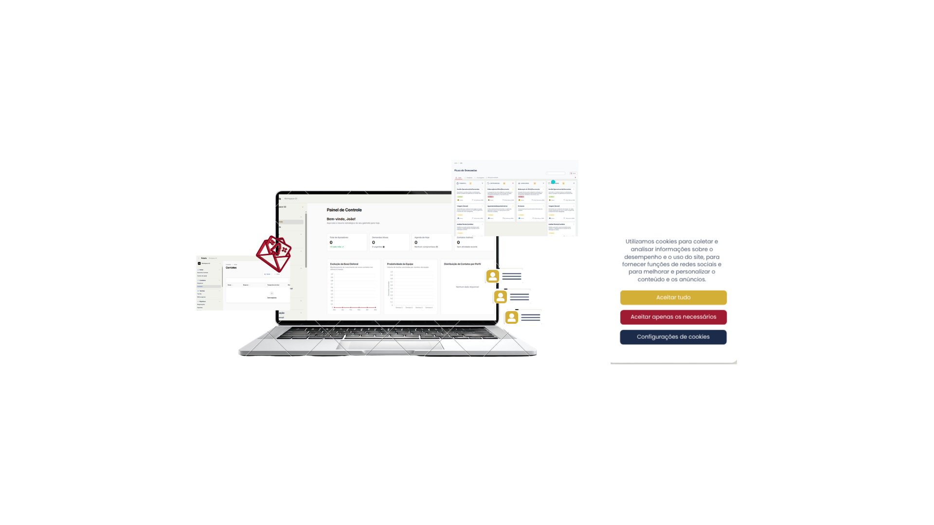 Dashboard Gestão de Gabinete